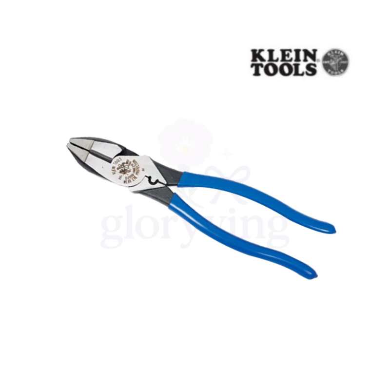 Klein Tools D2000-9NECR คีมลวดเหล็ก - เครื่องมือมือหุ้มฉนวนสําหรับงานหนักสําหรับงานไฟฟ้าและตัดสายไฟม