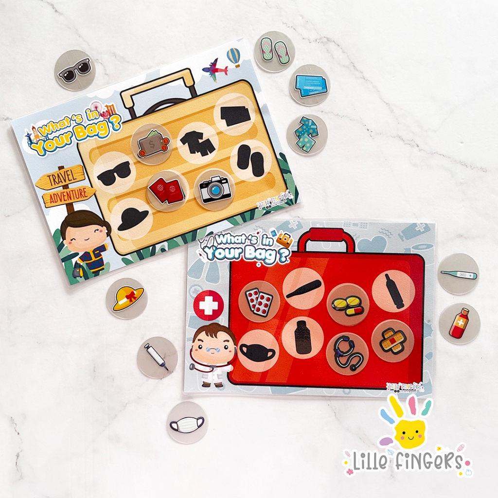 Lille Fingers - Identures, Matching Shadow - รุ่นกระเป๋าขนาด A4