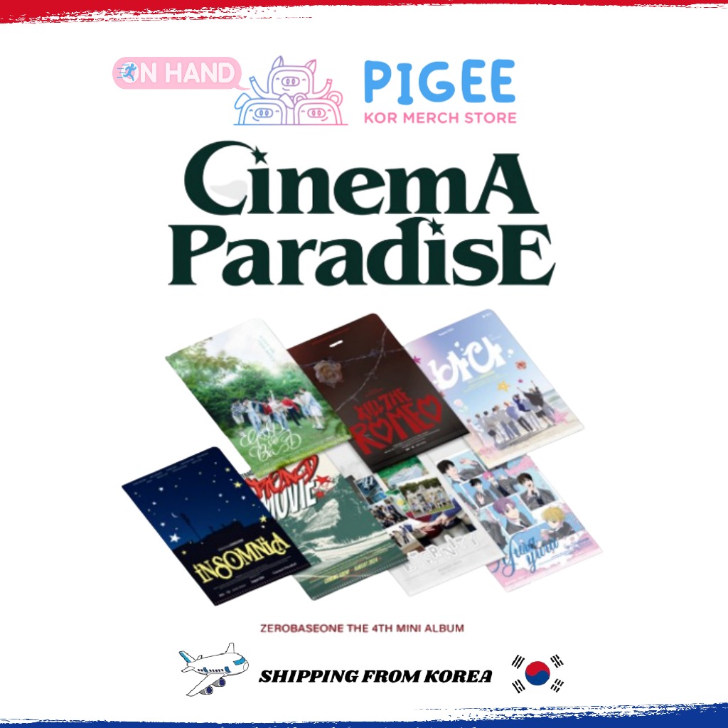 ZEROBASEONE - [ CINEMA PARADISE ] 4TH ALBUM (ZEROSE Ver.)