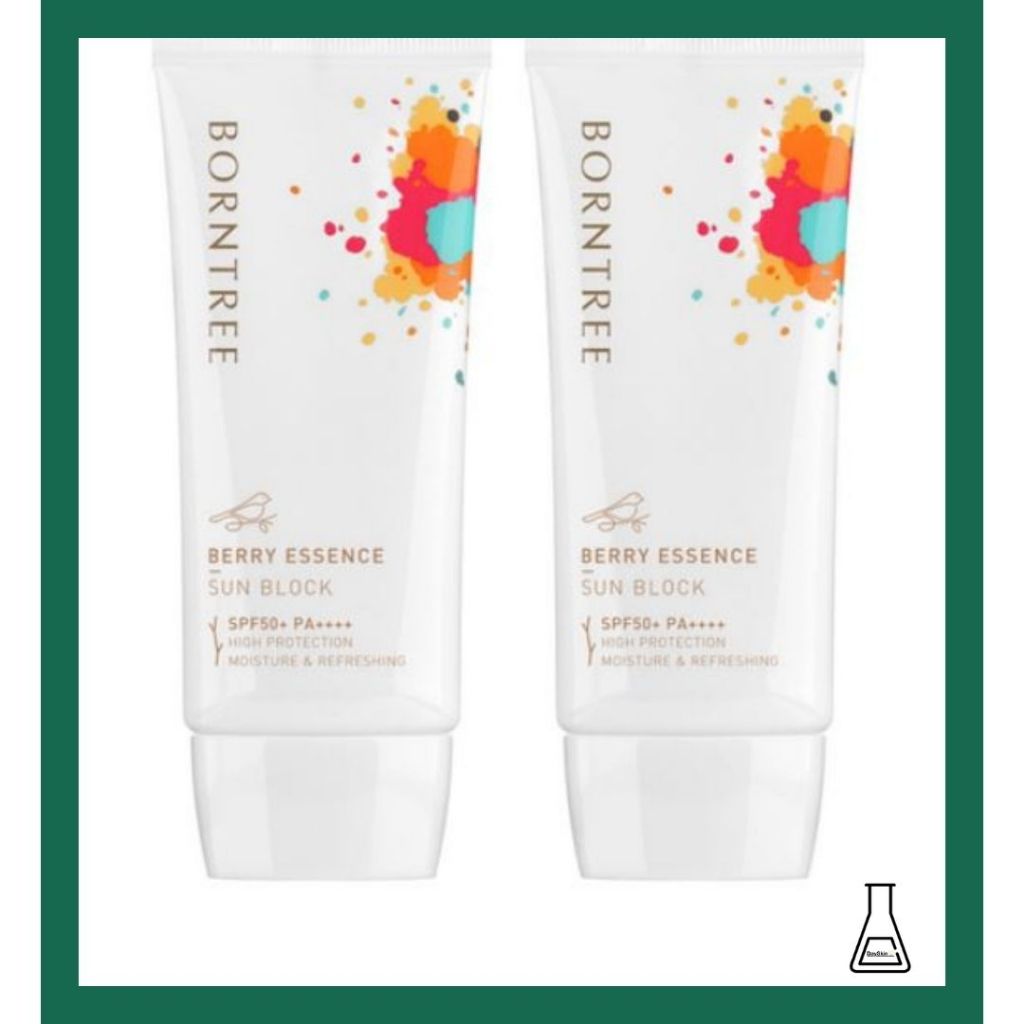 [BONTREE] Berry Essence Sunblock SPF50+ PA++++, 50ml, ครีมกันแดด 2 ชิ้น