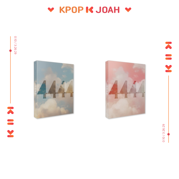 (DELUXE ver.) KIM WOOSUNG (THE ROSE) [4444] 2nd ALBUM (4th Oct.2024)