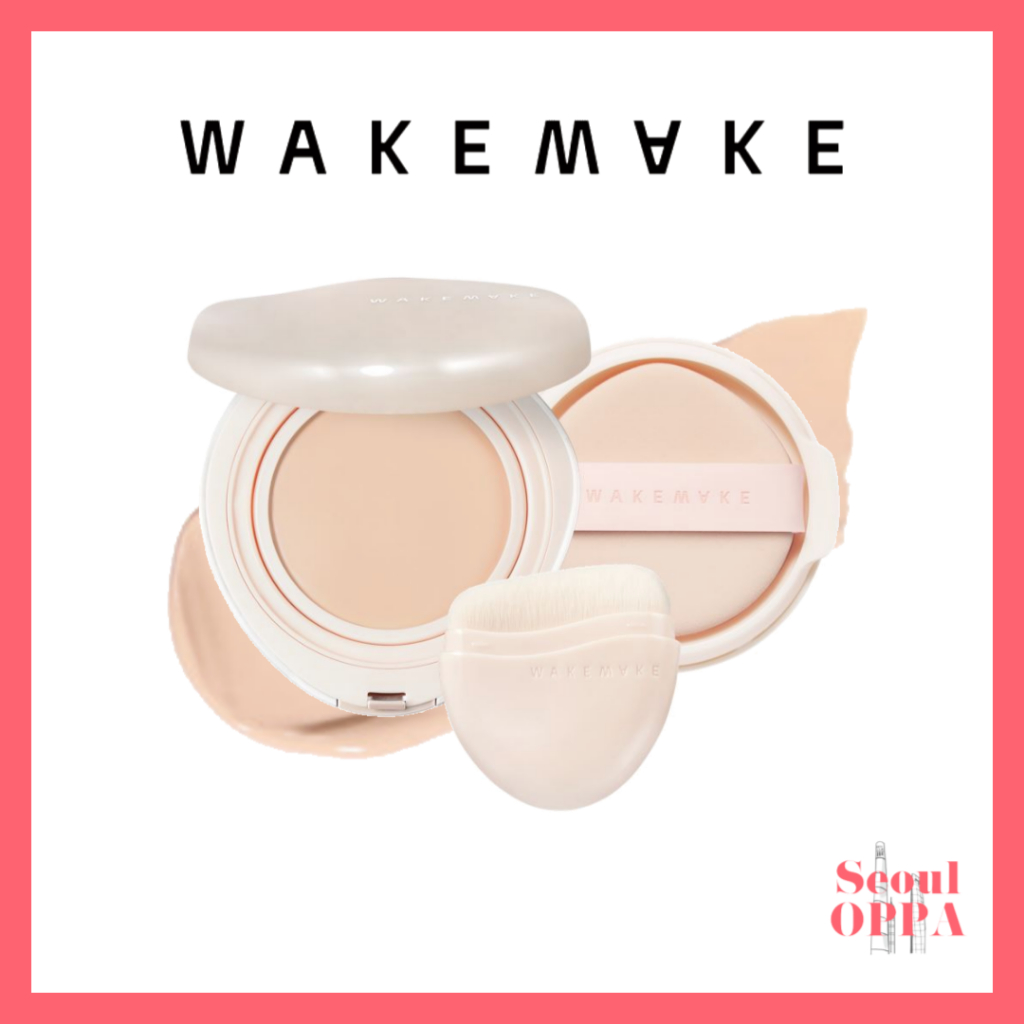[WAKEMAKE] Water Glow Coating Balm 12.5g Brush Refill คุชชั่น รองพื้น แต่งหน้า Cushion Foundation