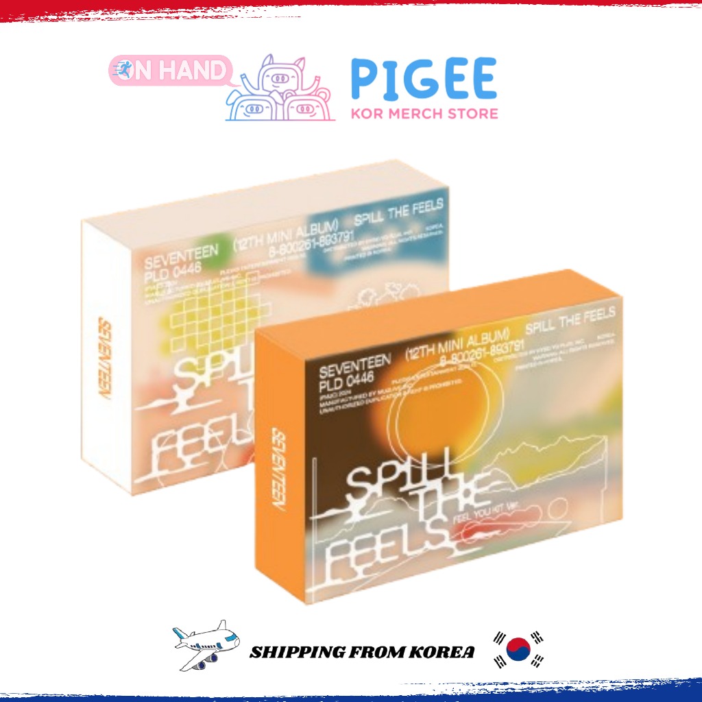 SEVENTEEN - [ SPILL THE FEELS ] 12TH MINI ALBUM (KIT Ver.)