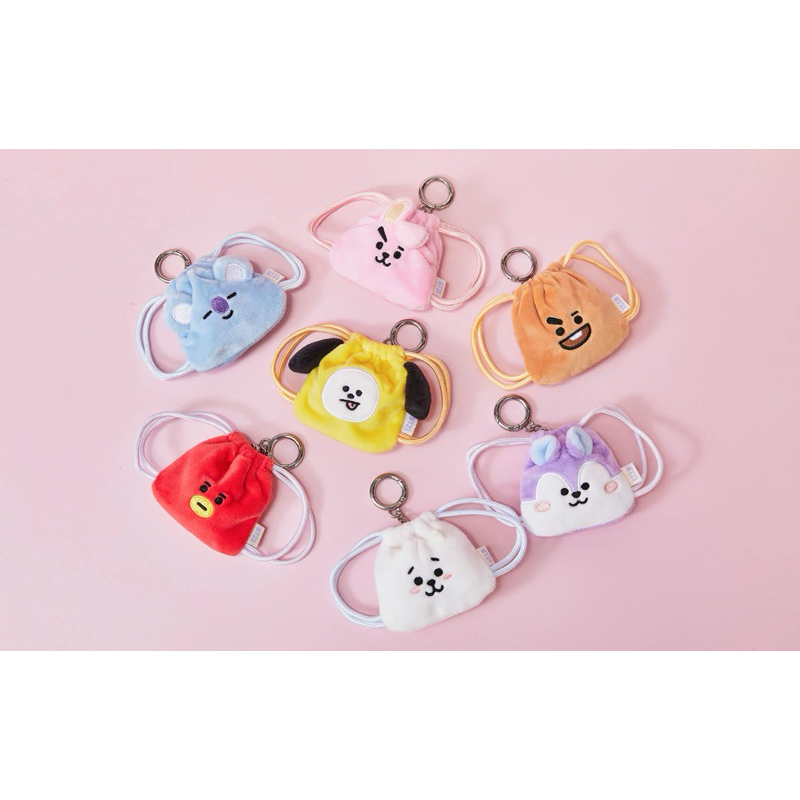 [LINE FRIENDS] BT21 RJ BIG & TINY EDITION POUCH KEYRING