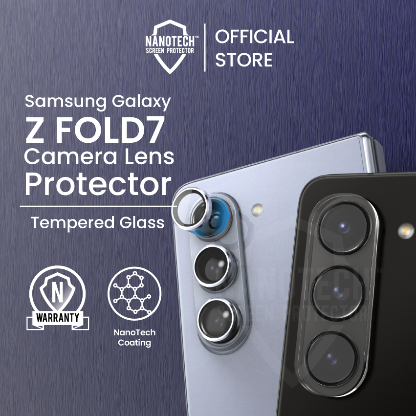 NANOTECH Galaxy Samsung Z Fold 7 ตัวป้องกันเลนส์กล้อง