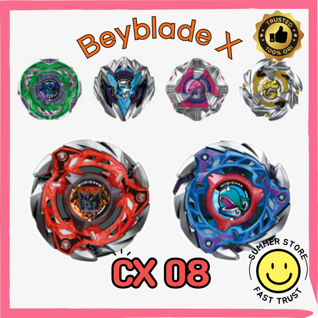 [TAKARA TOMY] BEYBLADE X CX-08 Random Booster (ไม่มีธนาคาร)