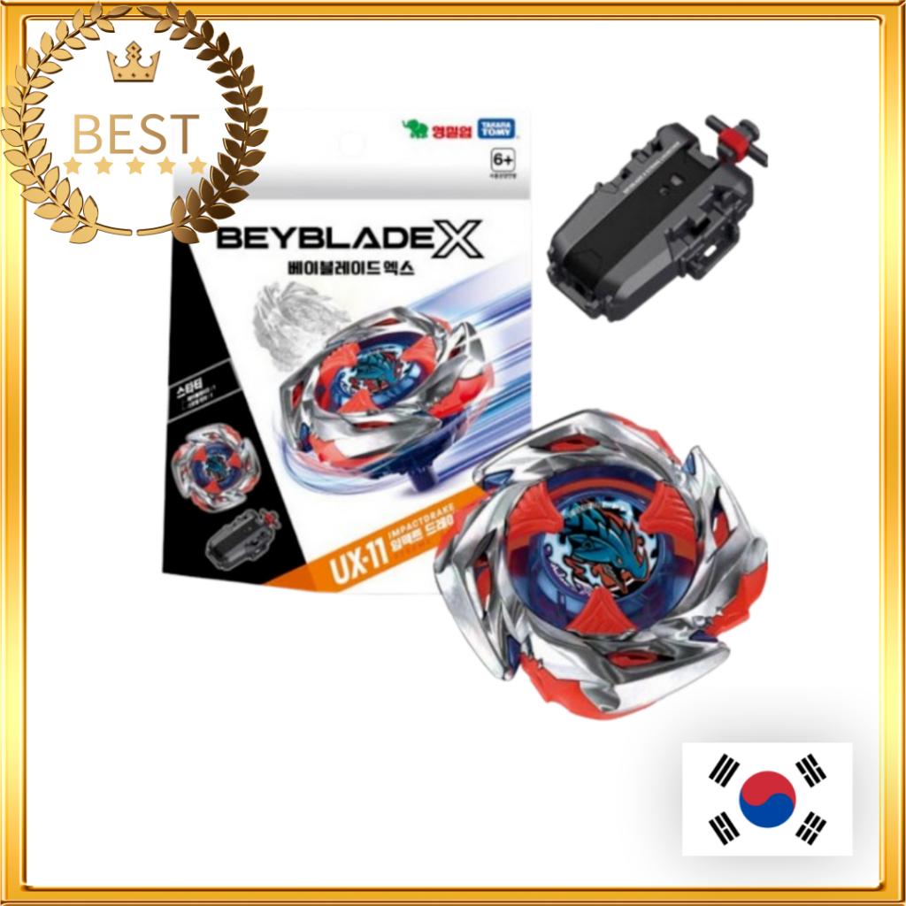 [TAKARA TOMY] Beyblade X UX-11 IMPACT DRAKE 9-60LR / จากเกาหลี