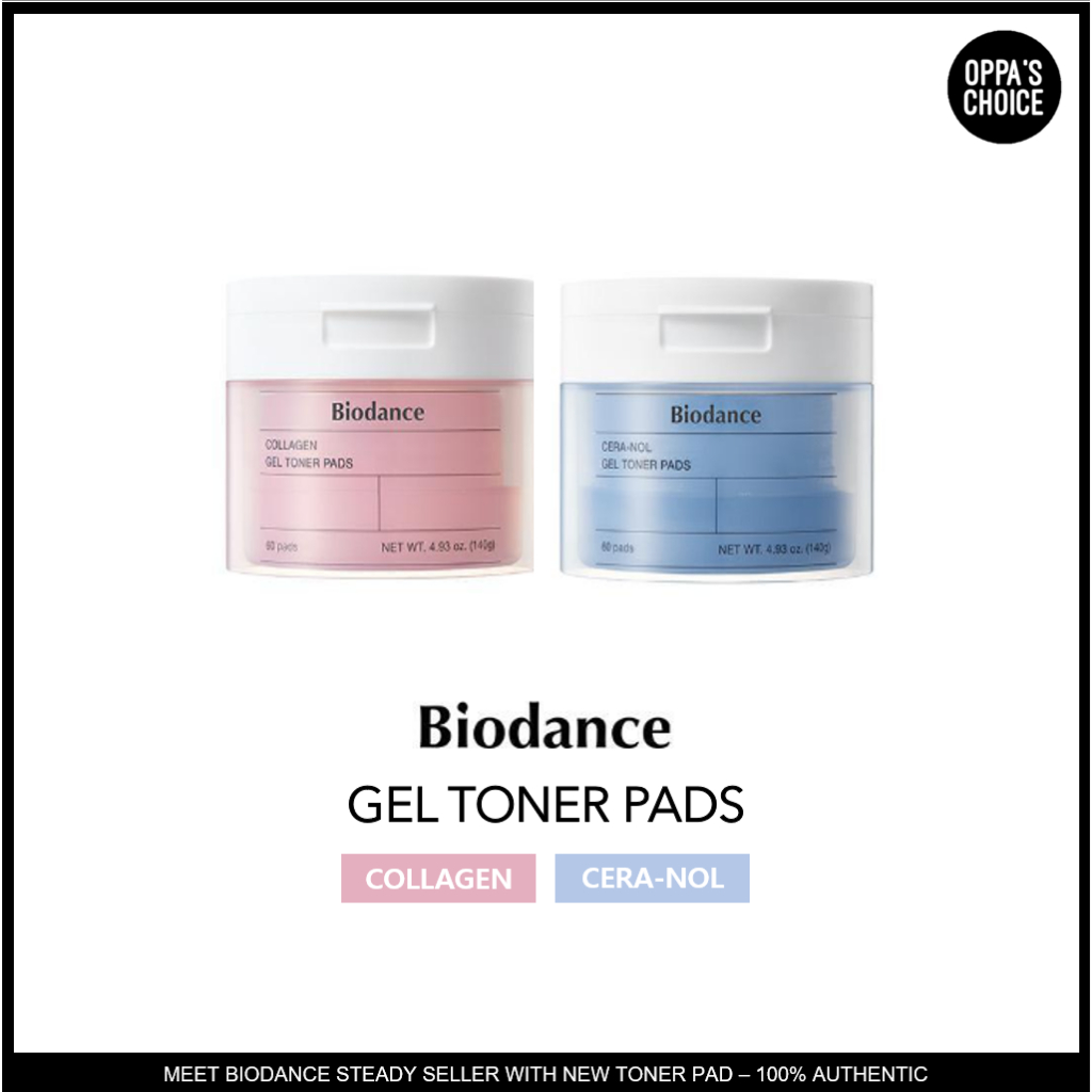 [ใหม่] Biodance GEL TONER PADS 60ea (คอลลาเจน / เซรา-นอล)