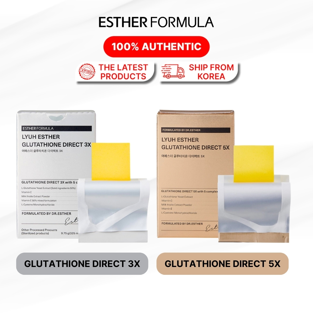 Lyuh ESTHER GLUTATHIONE DIRECT 3X,5X / LYUH ESTHER GLUTATHIONE โดยตรง