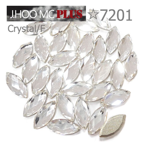 J.hoo MCPLUS 7201 Marquise Flat Back 8x3.5 (10 ชิ้น)