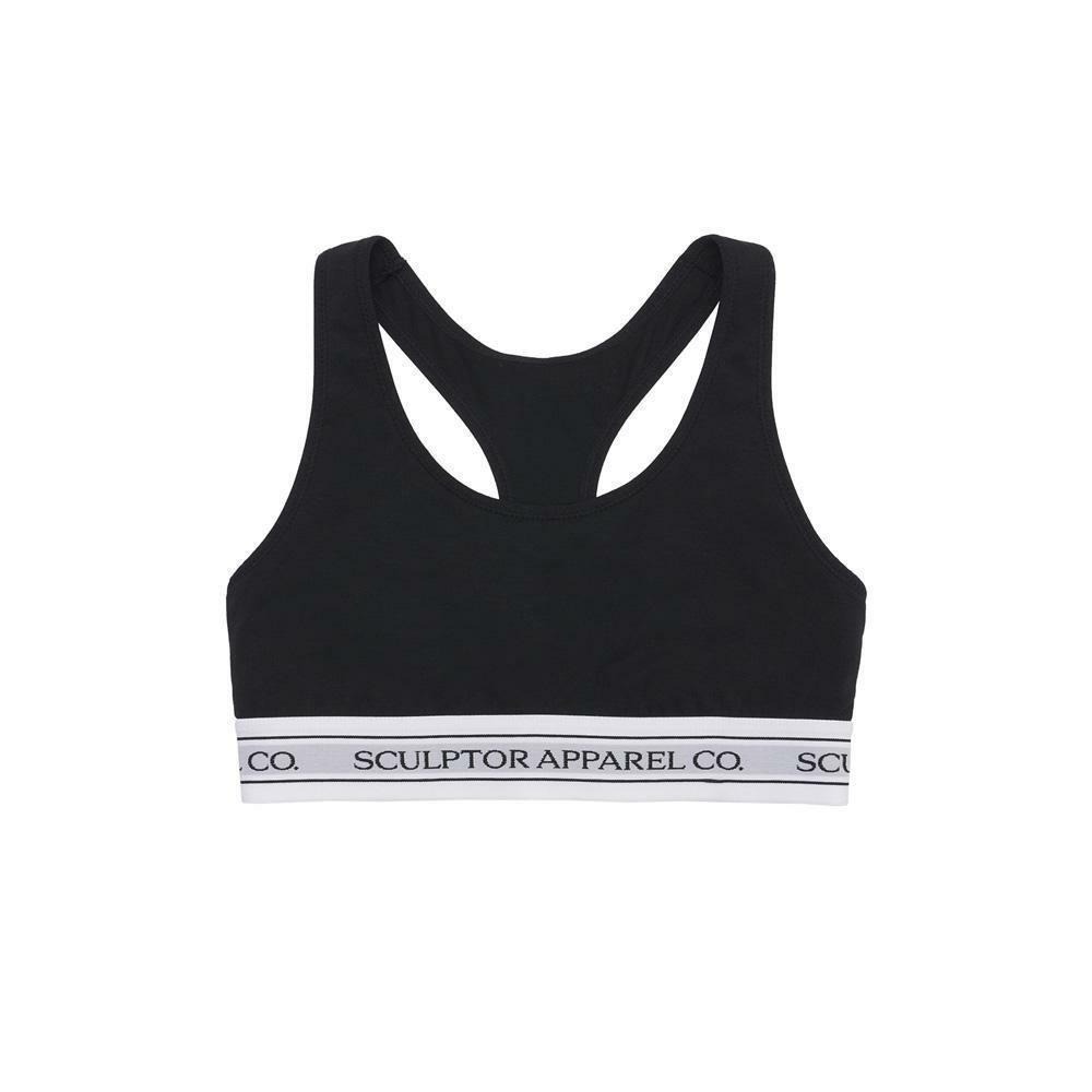 ❤️[SCULPTOR] Banding Bra Top Black ของแท้ 100%