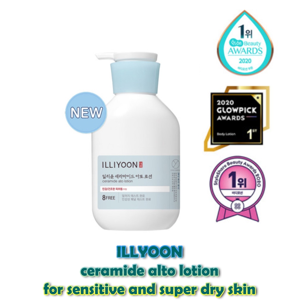 [ILLIYOON] Ceramide Ato Lotion สําหรับผิวแพ้ง่ายและผิวแห้ง 350ml