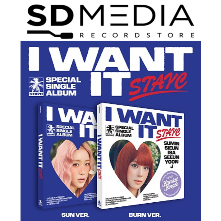 STAYC Special Single Album I WANT IT