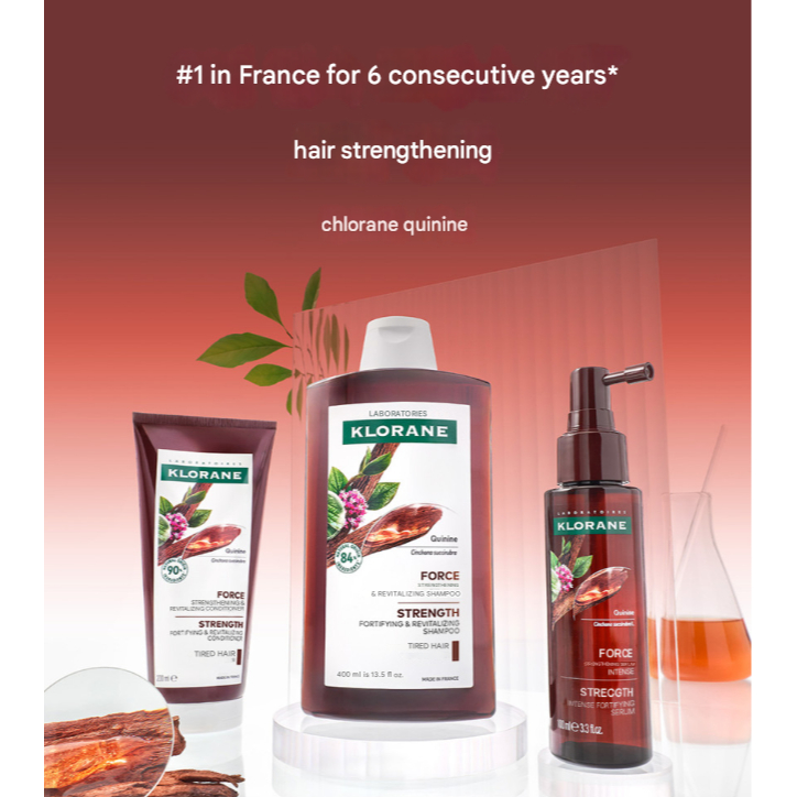 [KLORANE] *2025ver* ⚡เซรั่มบํารุงเส้นผม & แชมพู⚡ ด้วย Quinine & Edelweiss, Anti Hairloss, Anti aging