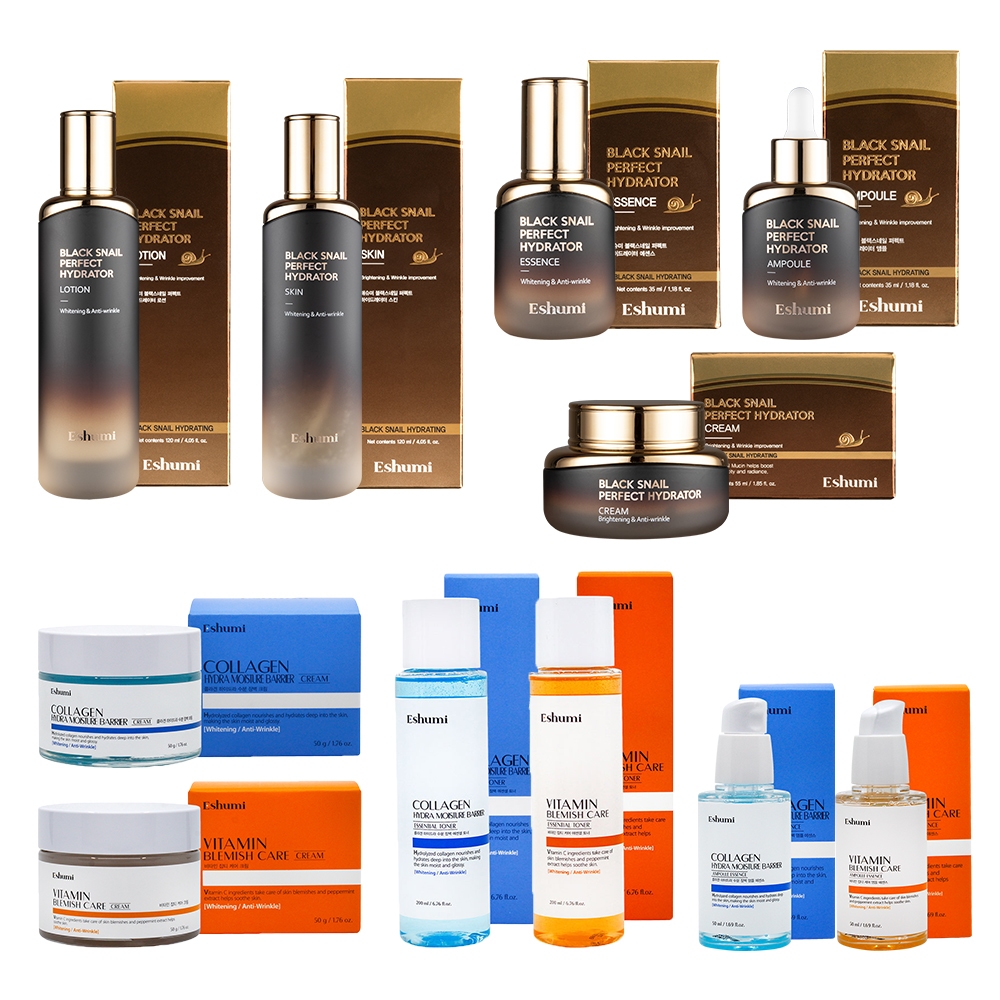 Eshumi ผลิตภัณฑ์ดูแลผิวคอลเลกชัน