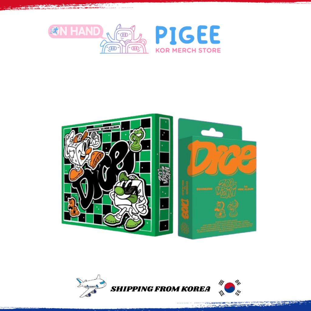 ZOONIZINI - [ DICE ] 1ST MINI ALBUM