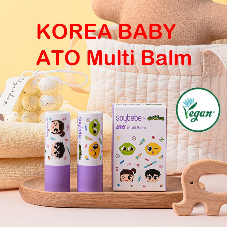 [1+1] SOYBEBE Baby Ato Multi Balm 5.8g Kids Soothing Moisturizing / Made In Korea