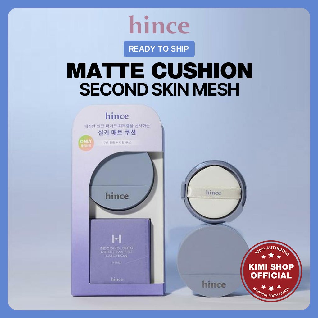 [HINCE] Mesh Matte Cushion Main+Refill Set / รองพื้นผิวคล้ายไหม