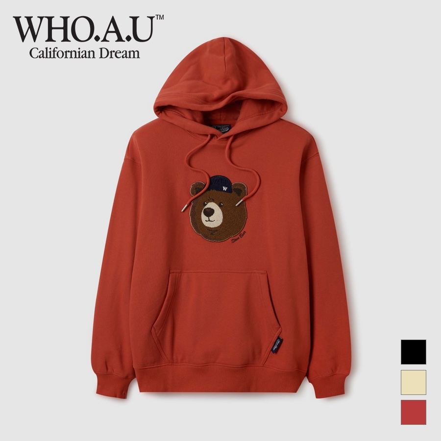 [WHO.AU] Steve Boucle Patch Hoodie[B]WHMHE4V31U