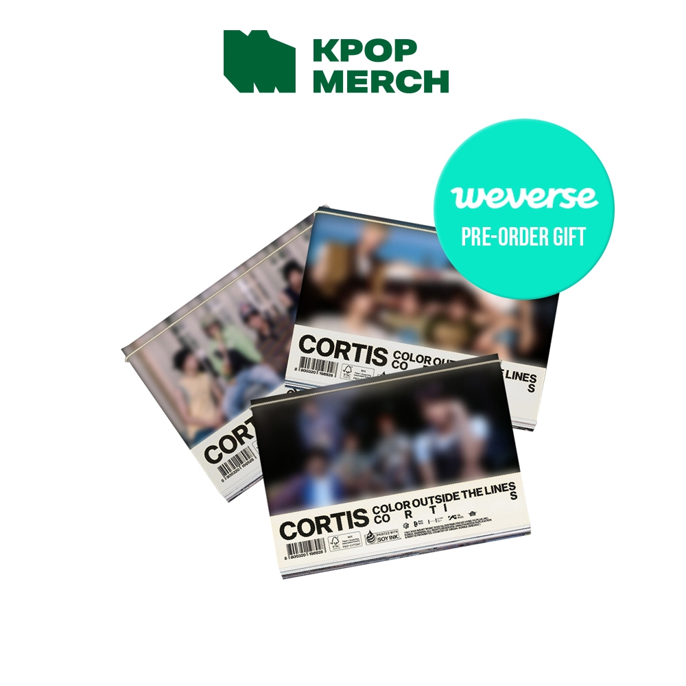 (Weverse POB) CORTIS The 1st EP album [ Color Outsude The Lines ]_Photobook ver