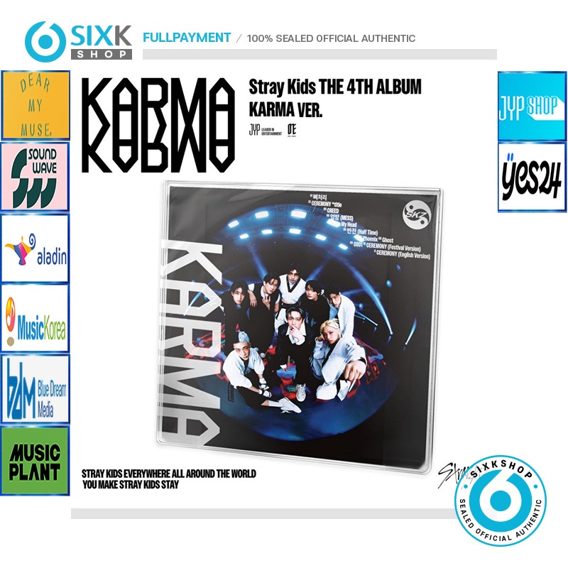 ( POB KARMA ( LIMITED ) ver ) STRAY KIDS 4th Album KARMA