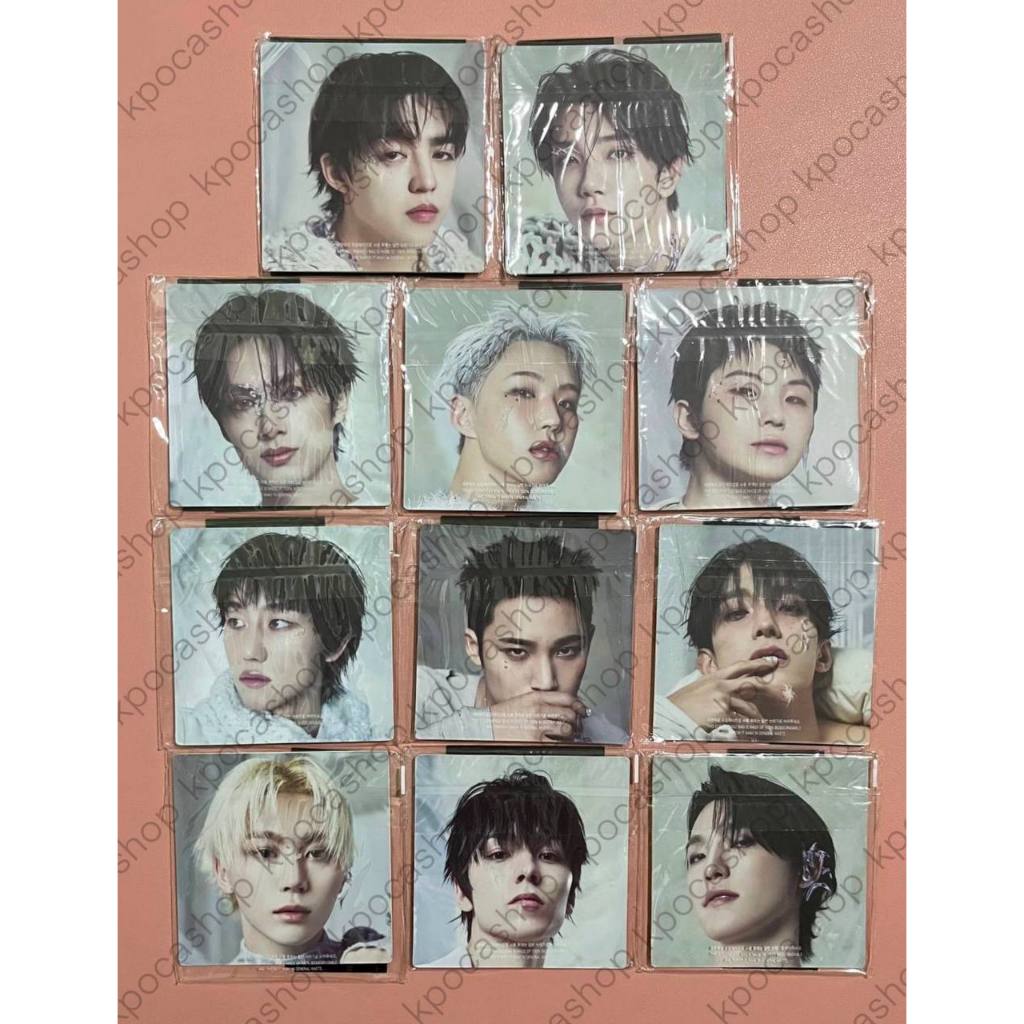SVT Seventeen HBD Happy Myself ver. อัลบั้มอย่างเป็นทางการ Puzzle Scratch Card ปิดผนึก