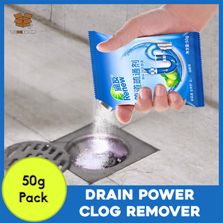 Unclog Sink Drain Powder Clog Remover Cleaner Bathroom Kitchen Pipe toilet and Sewer Unclogger