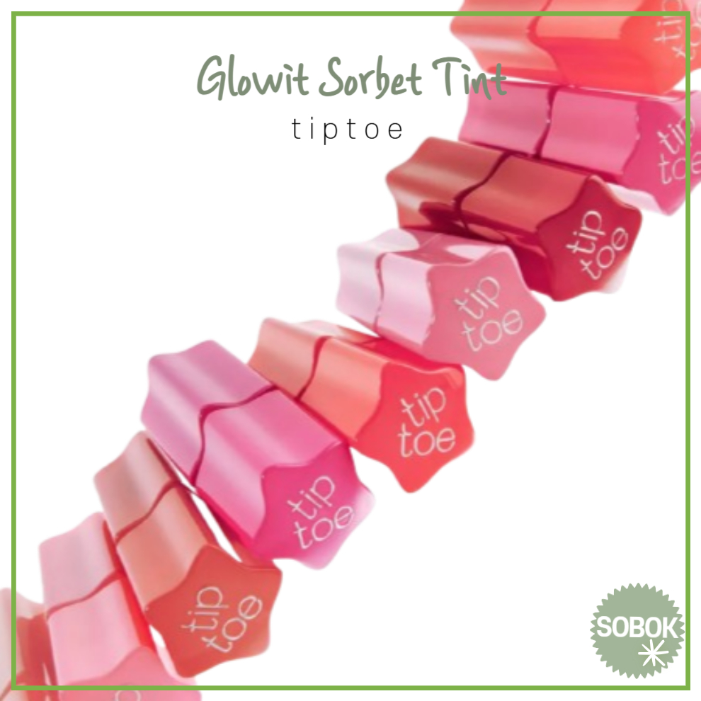 [tiptoe] Glowit Sorbet Tint 10colors 4.5ml glow lip tint