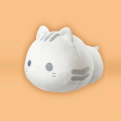 Fullmoon Cat Soft and Fluffy Plush - สีเงิน - Yell World