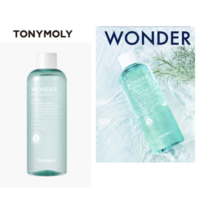 [TONYMOLY] Wonder Tea Tree Pore Fresh Toner 500ml