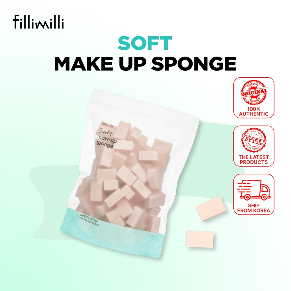 Fillimili Olive Young Makeup Sponges (80P) / sponge Make up / Make up sponge / รองพื้น Fillimilli