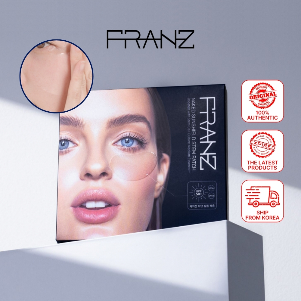 Franz Naked Sunshield Stem Cell UV Protection Patch 10 คู่ | 2024.ver หน้ากากกันแดดแบบใส