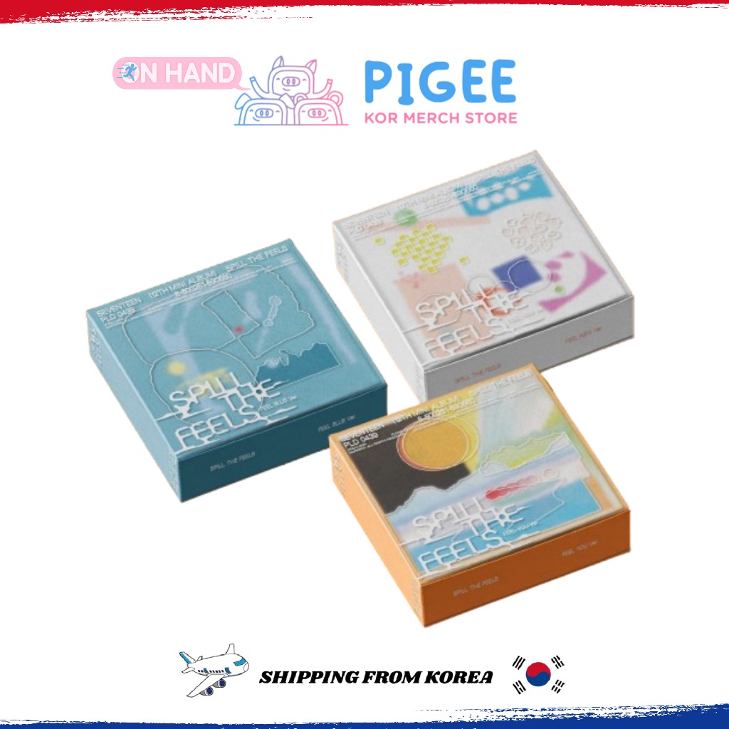 SEVENTEEN - [ SPILL THE FEELS ] 12TH MINI ALBUM