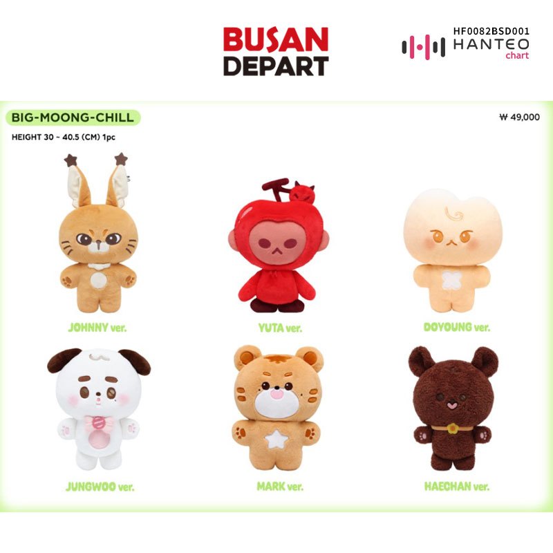 [BIG-MOONG-CHILL]NCT 127 CHARACTER [SOM-MOONG-CHILL] MD