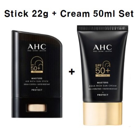 [ Ahc ] Mild Phyto Natural Perfection ครีมกันแดด SPF50+ PA++++ 22 กรัม AHC Golfer Se-ri Pak Mild Mas
