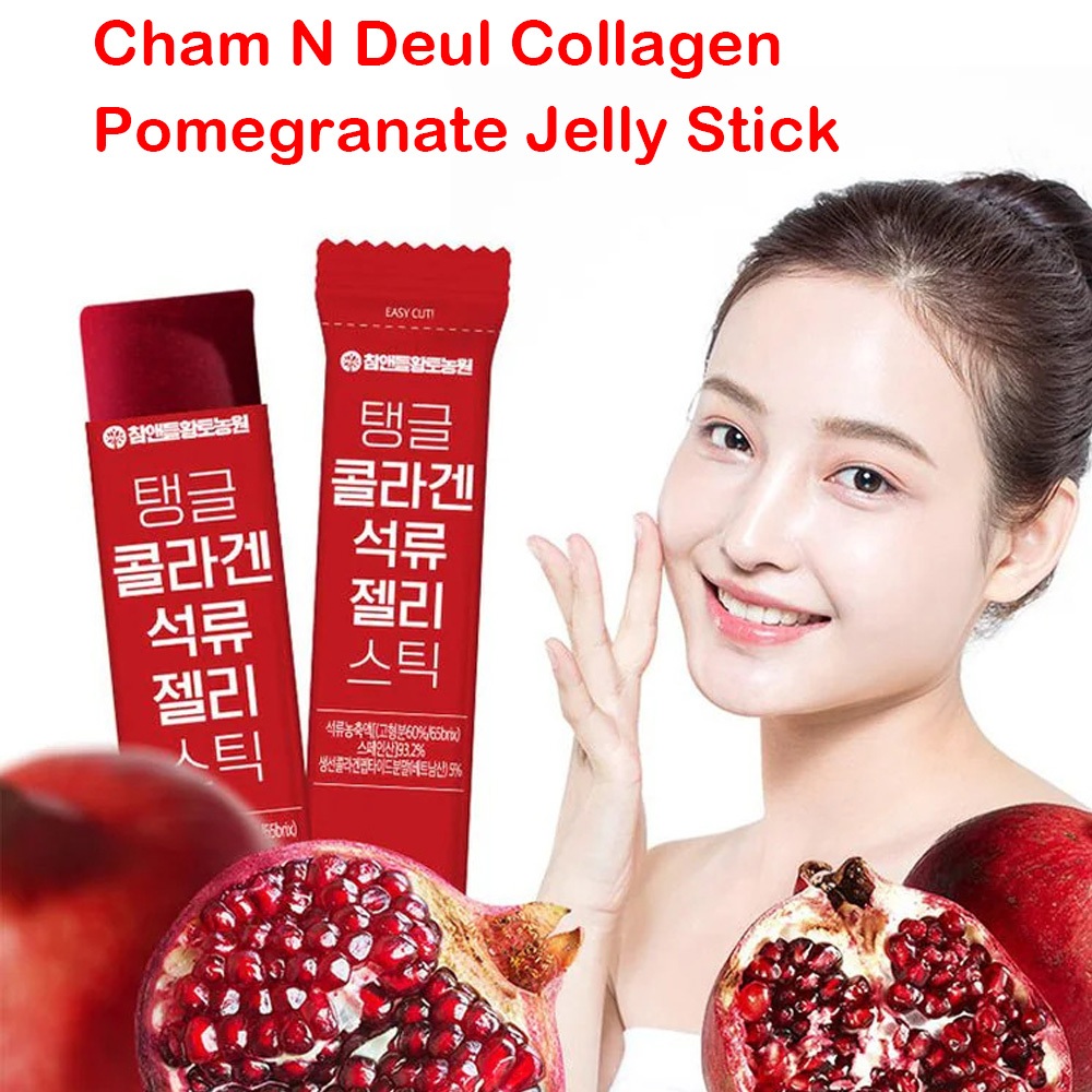 Cham N Deul Collagen Pomegranate Jelly Stick 20g * 15 แท่ง