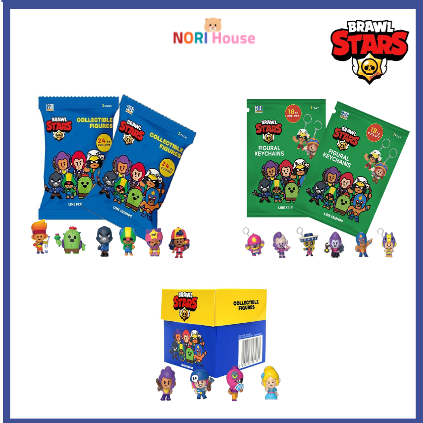 Brawl Stars ไลน์เฟรนด์ บรอลล์ สตาร์ส ตัวละครสะสม 1 แพ็ค