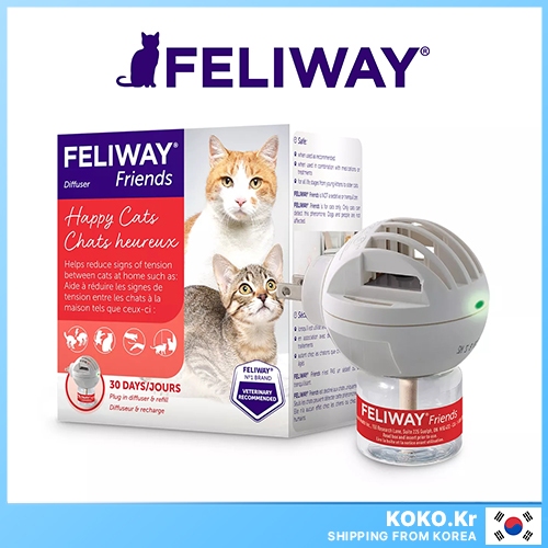 Feliway Friends Diffuser Starter Kit / รีฟิล 48ml พร้อม FREEBIES