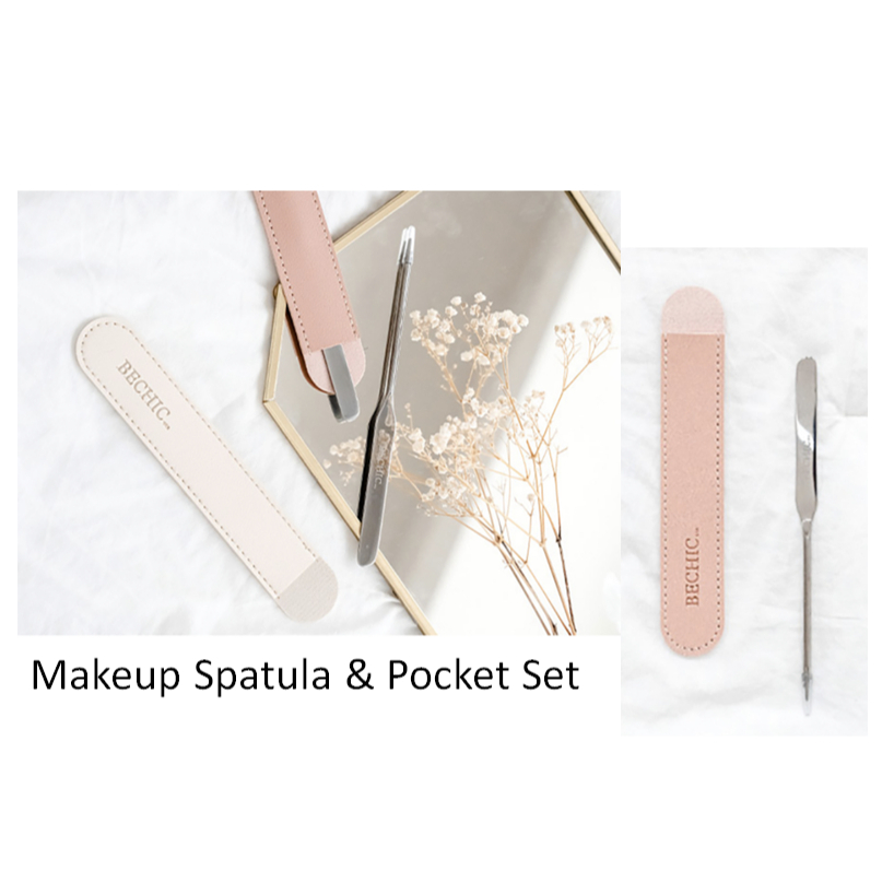 [Daiso Korea] Makeup Spatula & Pocket Set
