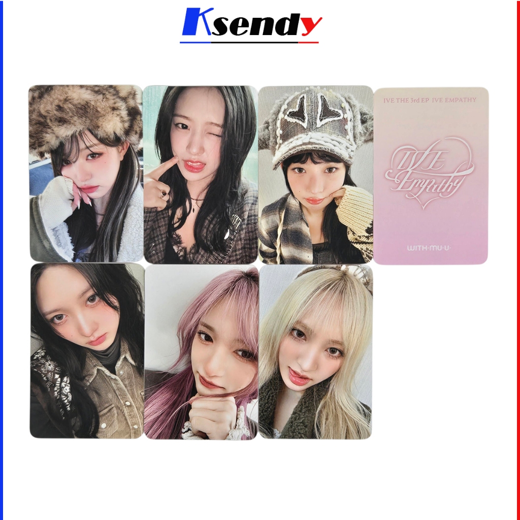 IVE [ IVE EMPATHY ] Official Photocard Member set [A]