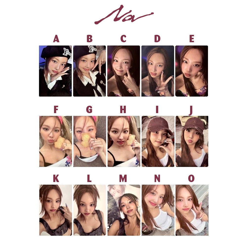 [READY STOCK] TWICE NAYEON - 2nd Mini Album [NA] Album Photocard