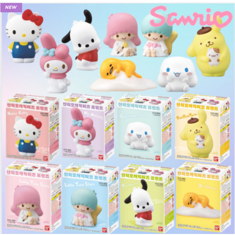 Sanrio Authentuc Bandai น่ารัก Hello Kitty My Melody Little Twin Star Cinnamoroll Kuromi ตัวเลข
