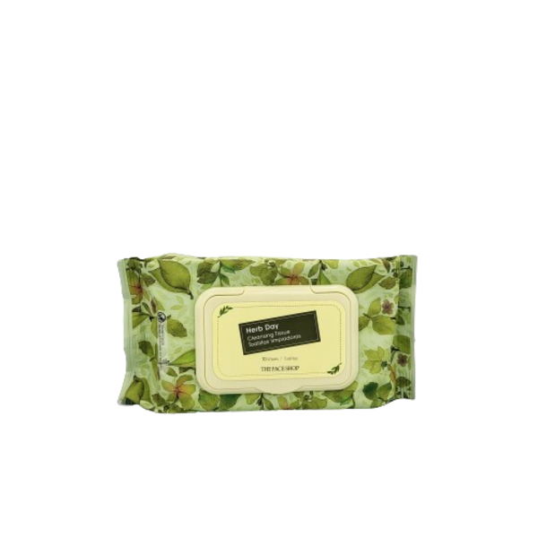 [The FACE Shop] Herb Day Cleansing Tissue 70