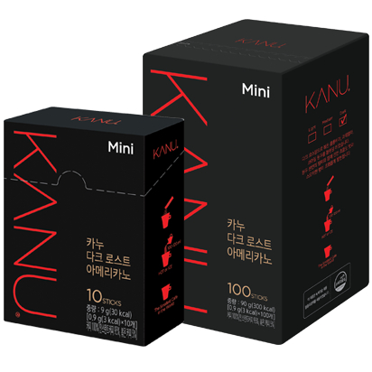 ราคาต่ําสุด KANU Dark Roast Americano Mini 10T 30T 100T 150T / Americano Coffee Stick