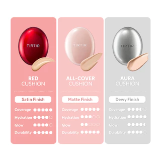 [TIRTIR] Mask Fit All-Cover Cushion คุชชั่นไข่ตลับชมพู 18g / 20 เฉดสี