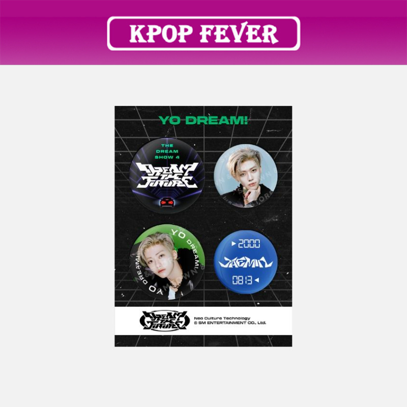 NCT DREAM [THE DREAM SHOW 4 : DREAM THE FUTURE] Official MD / Pin Button Set