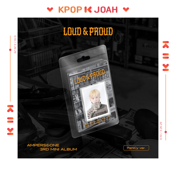 (FANCY VER. LIMITED EDITION) AMPERS&ONE [LOUD & PROUD] 3rd MINI ALBUM (13th Aug.2025)