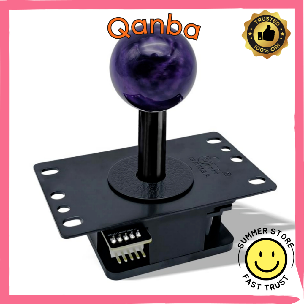 Qanba JCV8 Gravity Mechanical Shafts อาเขตจอยสติ๊ก Silent Lever Tekken PS ในสต็อกจากเกาหลี