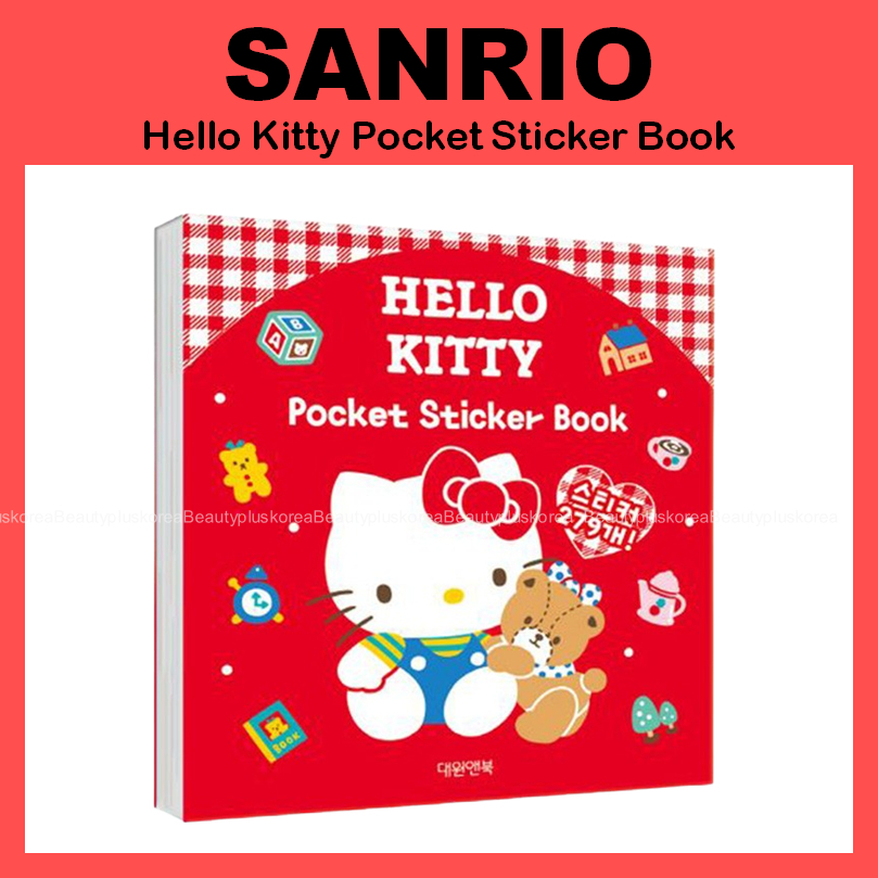 [SANRIO] สมุดสติ๊กเกอร์กระเป๋า Hello Kitty 24p