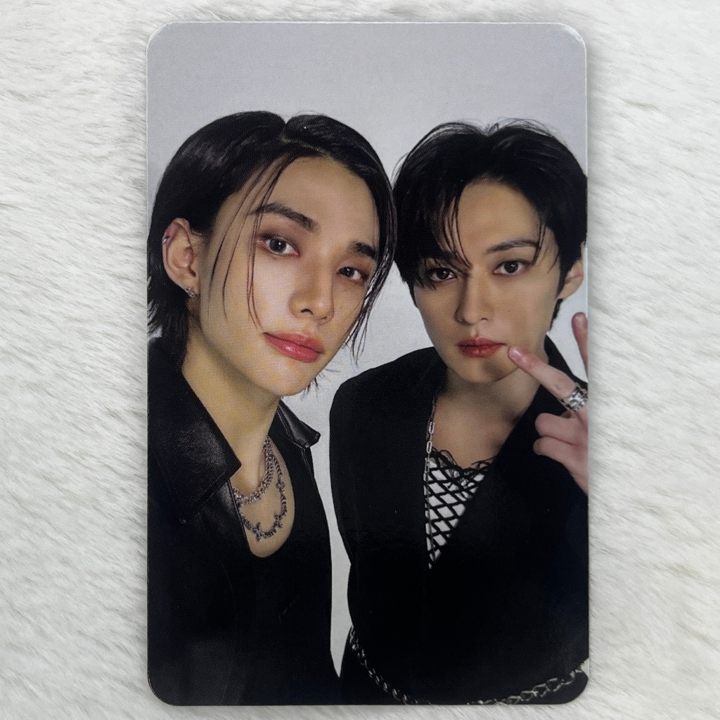 Hyunjin Lee Know Unit Official Photocard Stray Kids ATE ของแท้ Kpop